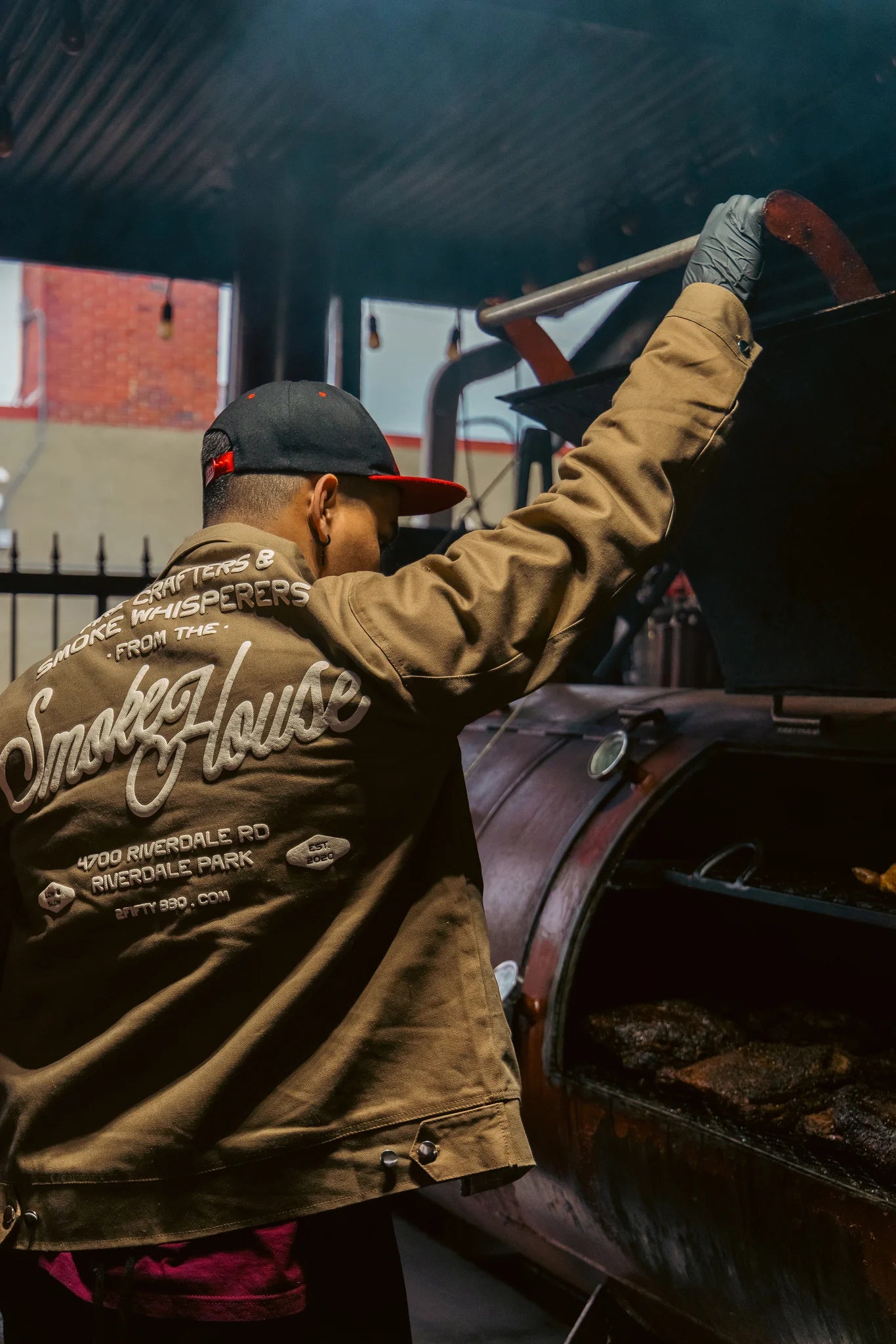 2fifty BBQ - Smoke House Workwear Jacket - Knife Shift