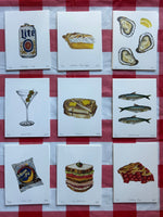 Sardines Print - Knife Shift