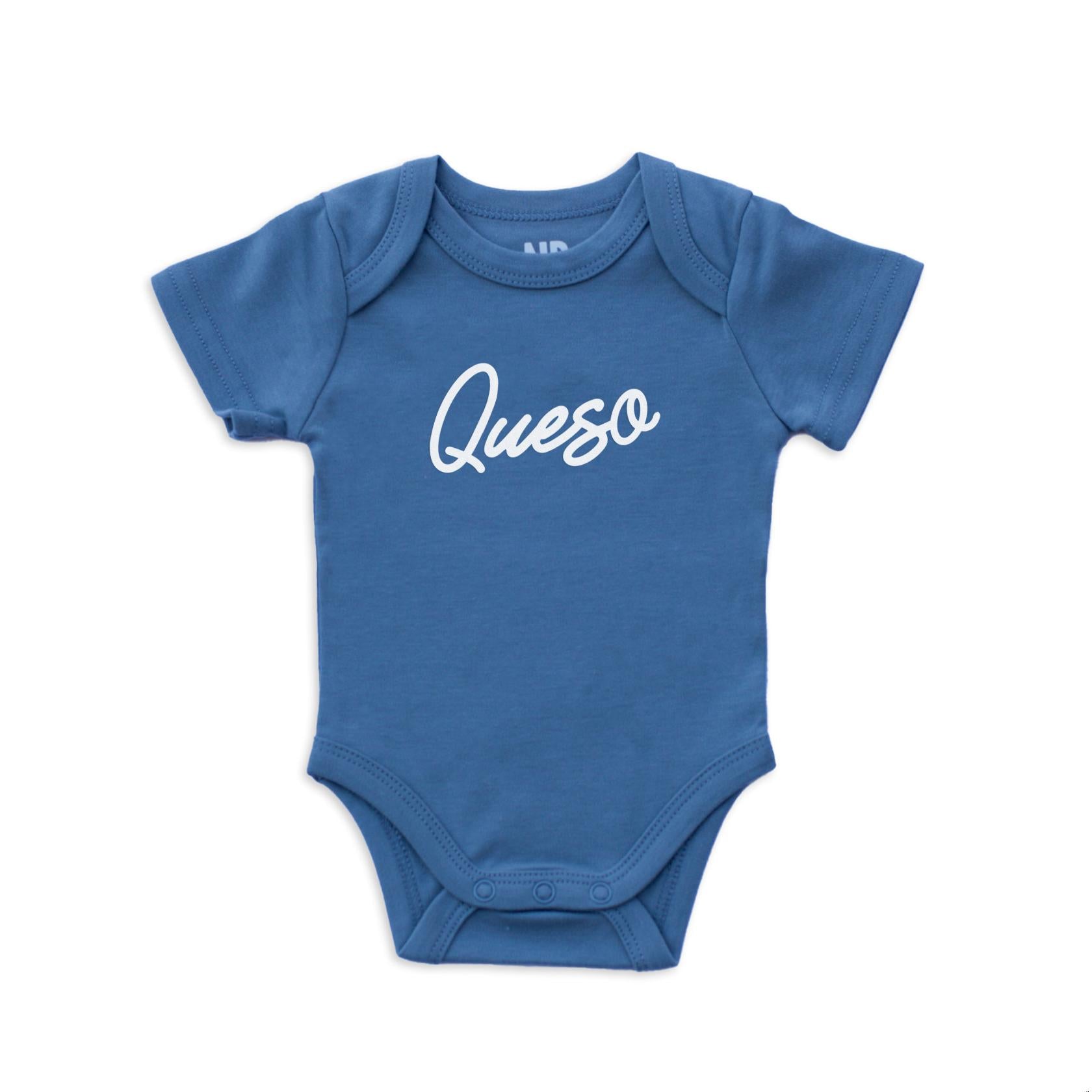 Queso Cursive Onesie - Knife Shift