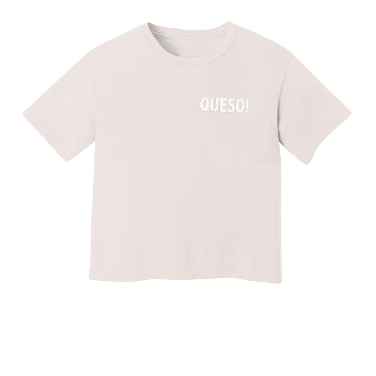 Queso! Washed Crop Tee - Knife Shift
