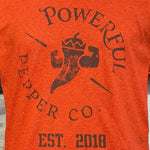 Orange Vintage Logo T-Shirt - Knife Shift
