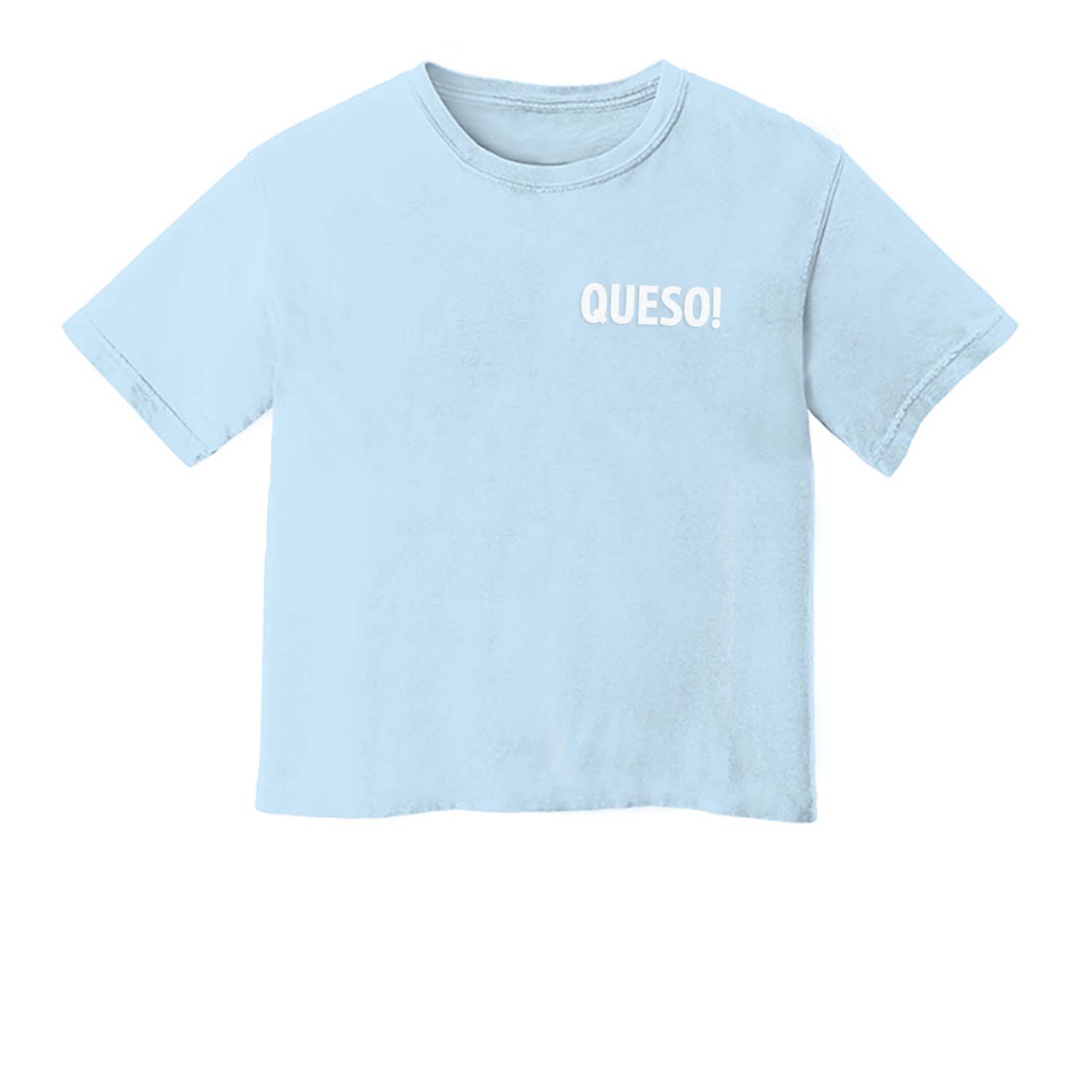 Queso! Washed Crop Tee - Knife Shift