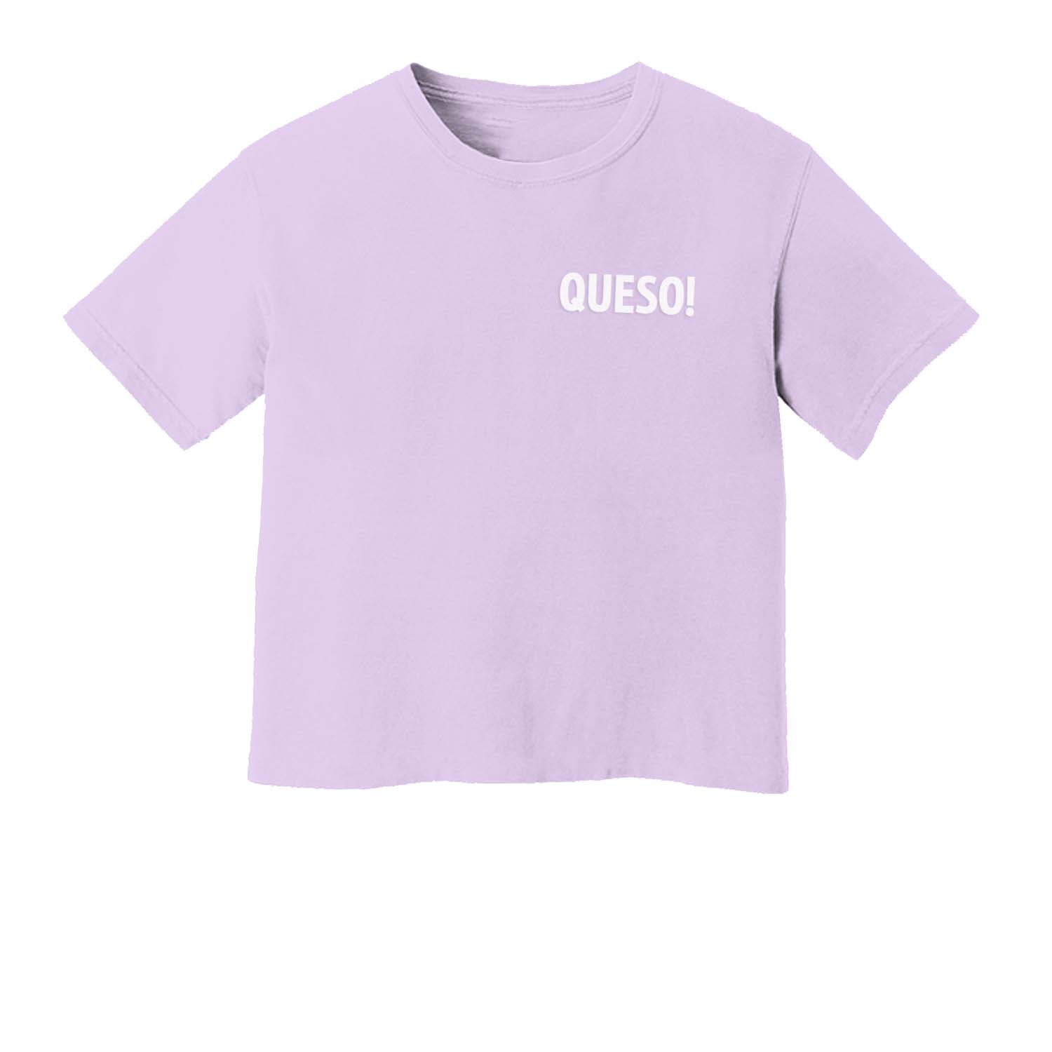 Queso! Washed Crop Tee - Knife Shift