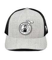 Snap Back Hat - LIGHT GREY/BLACK