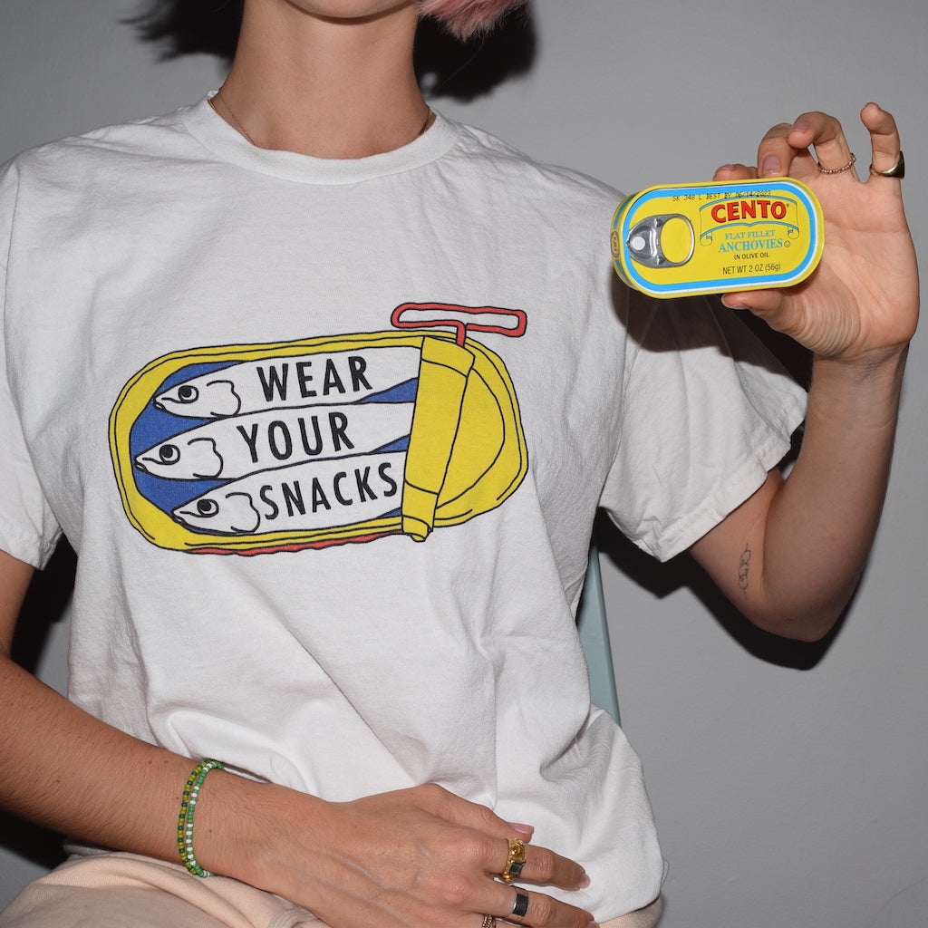 Wear Your Snacks Tee - Knife Shift