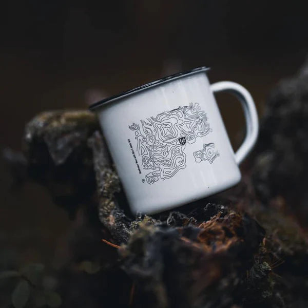Helle Map Enamel Cup - Knife Shift
