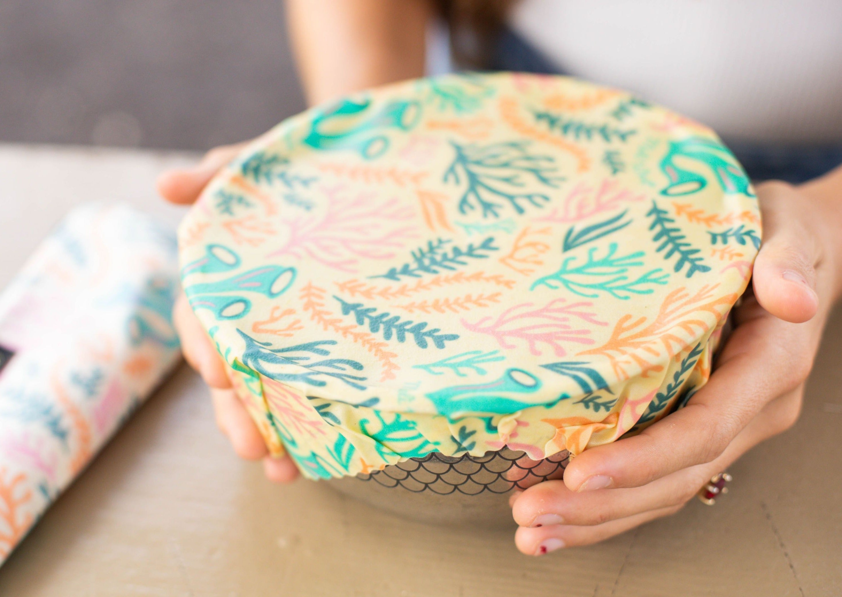 Beeswax Wrap Variety Pack - Ocean Print