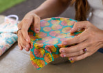 Beeswax Wrap Variety Pack - Ocean Print - Knife Shift