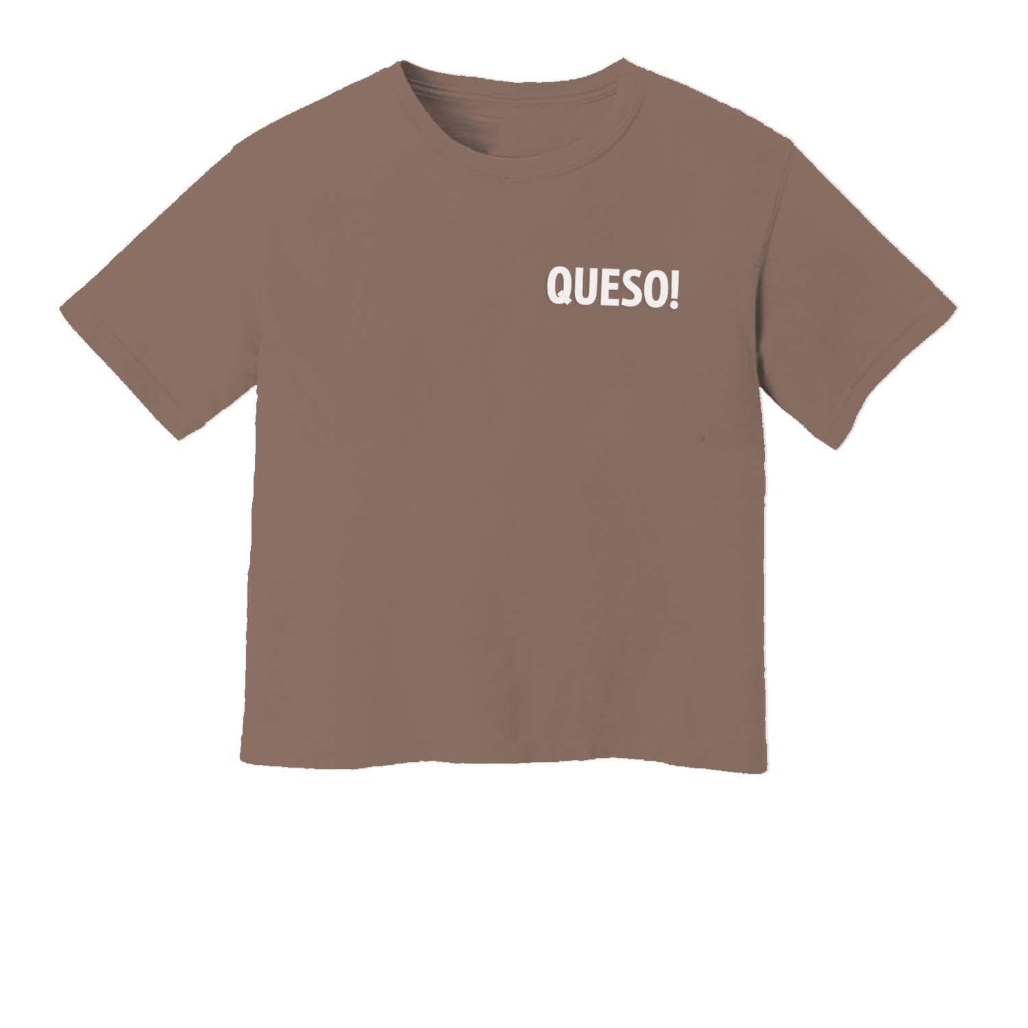 Queso! Washed Crop Tee - Knife Shift