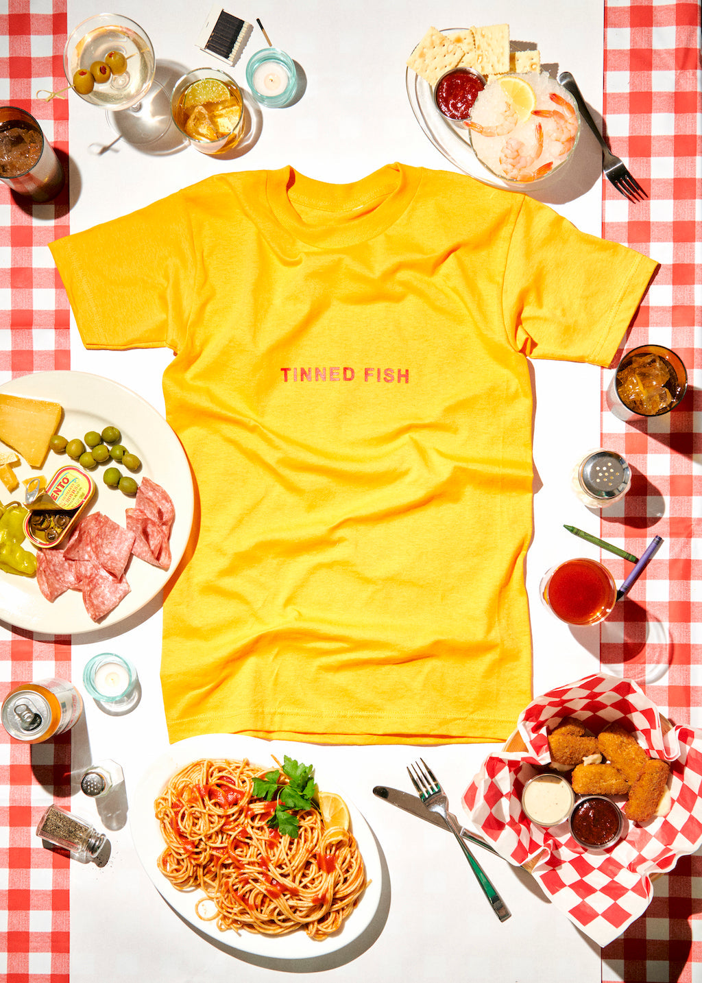 Tinned Fish Tee - Knife Shift