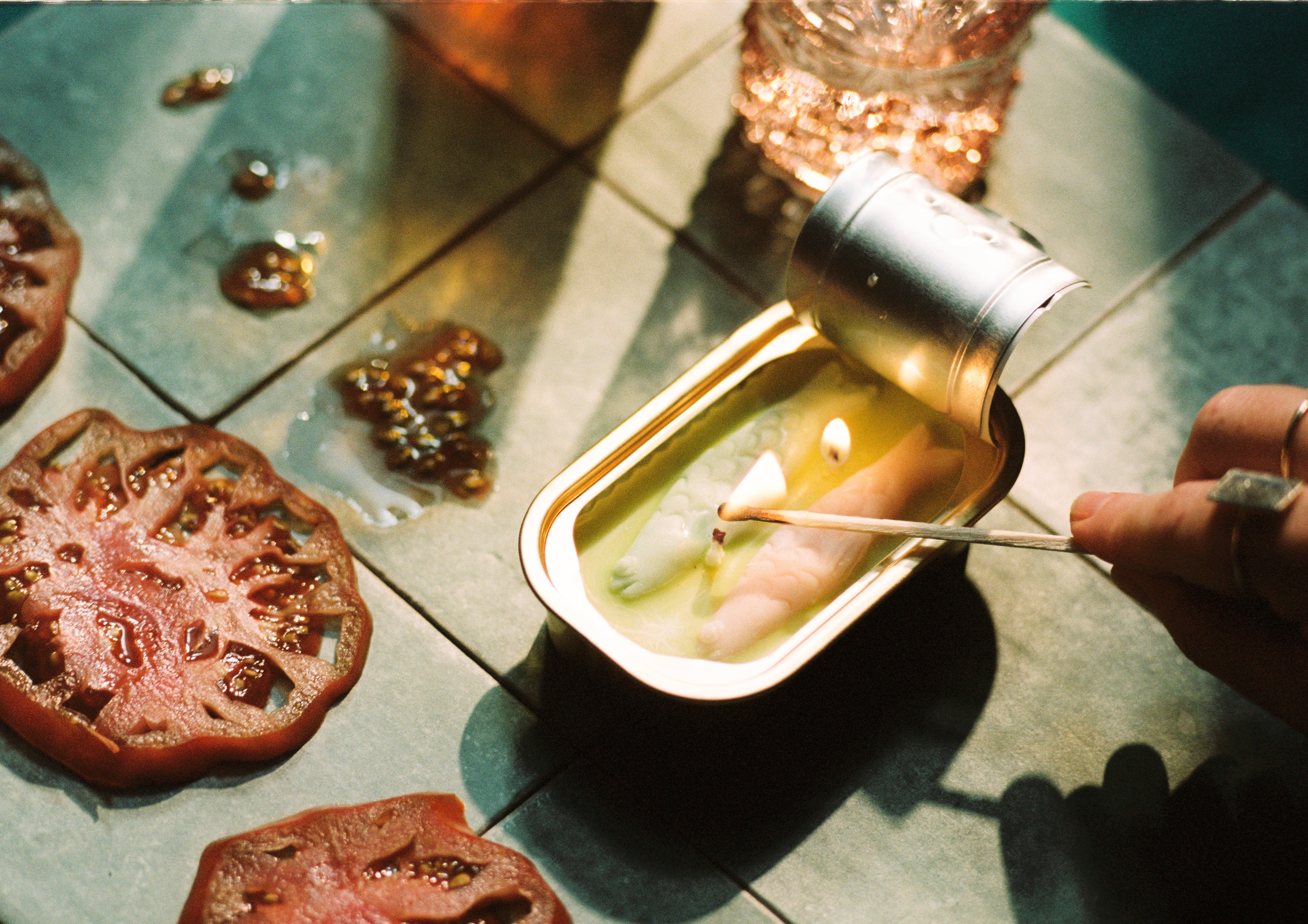 Tinned Fish Candle - Olive Oil and Sea Salt - Thumbnail 5