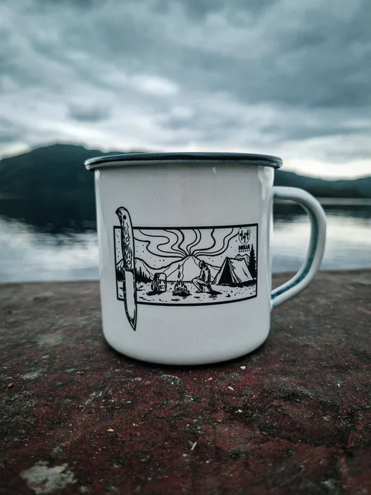 Helle Nordlys Enamel Cup - Knife Shift