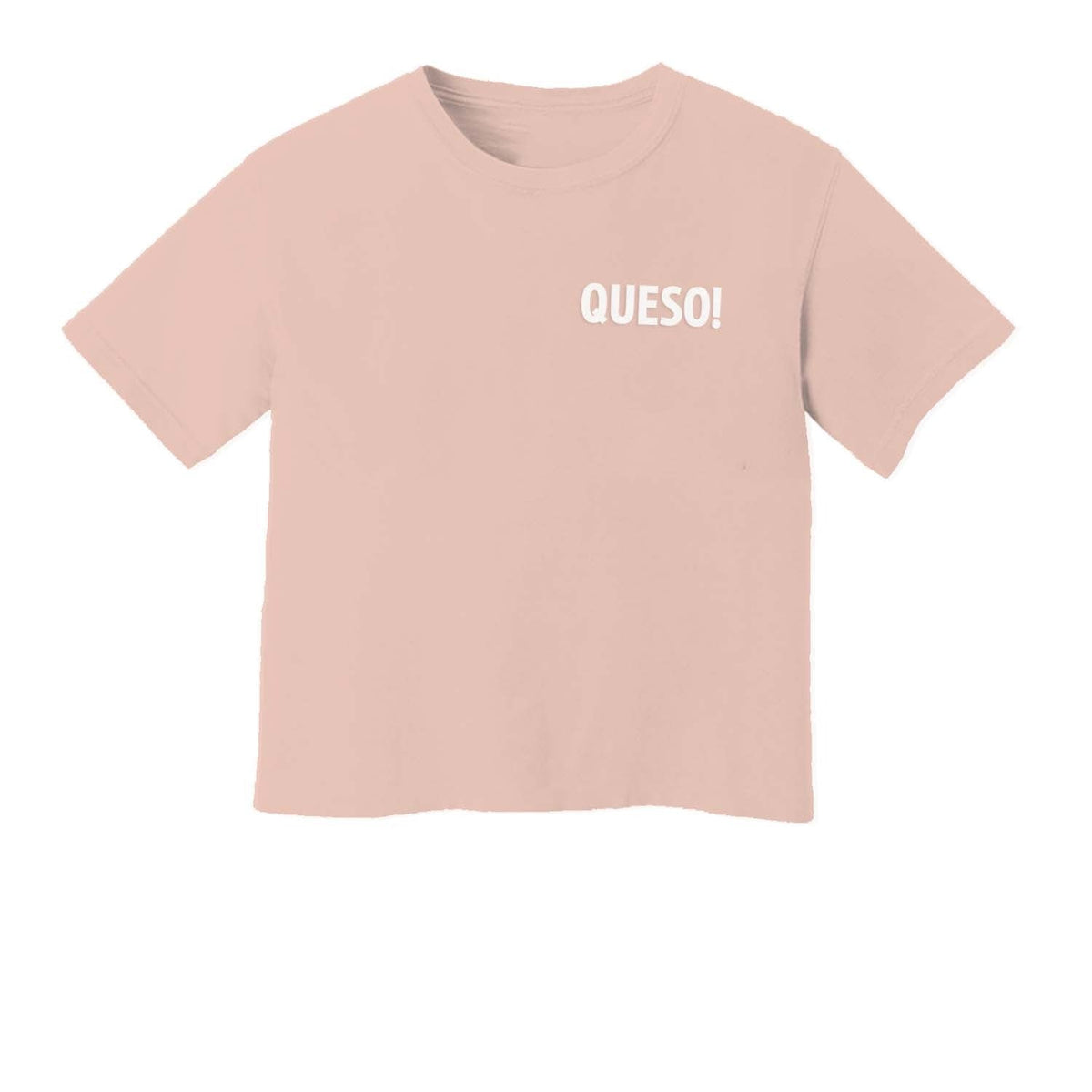 Queso! Washed Crop Tee - Knife Shift