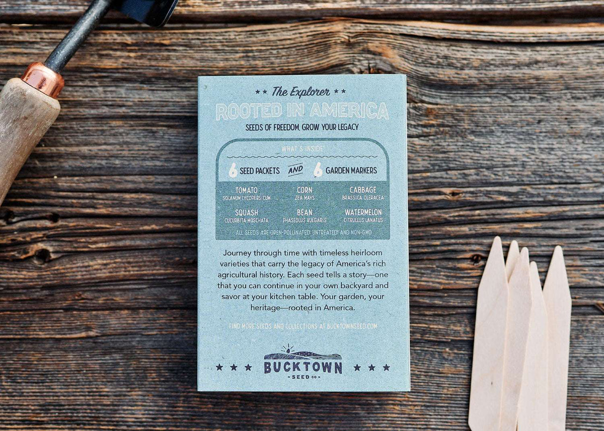 The Explorer : Rooted in America - Seed Collection - Knife Shift
