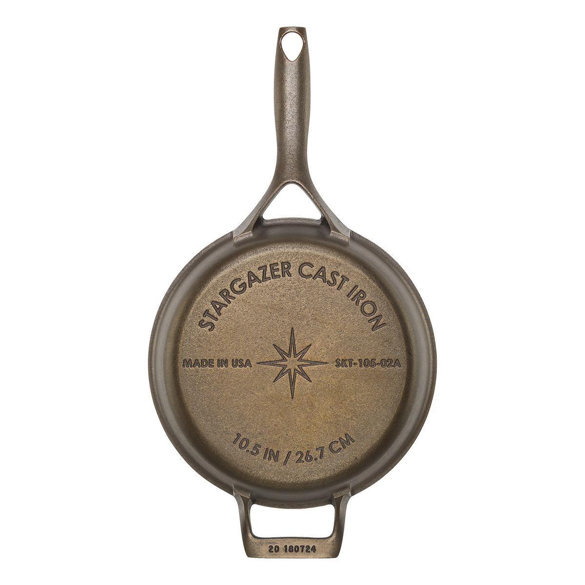 10.5-Inch Cast Iron Skillet - Knife Shift