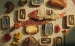 Tinned Fish Candle - Olive Oil and Sea Salt (Ocean Breeze Scented) - Knife Shift
