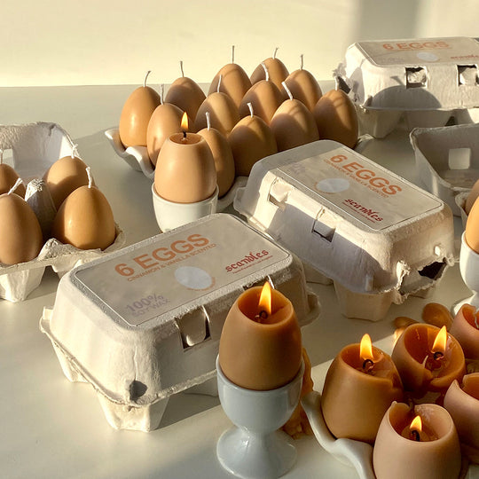 Egg Candles - 6 Pack Box - Knife Shift