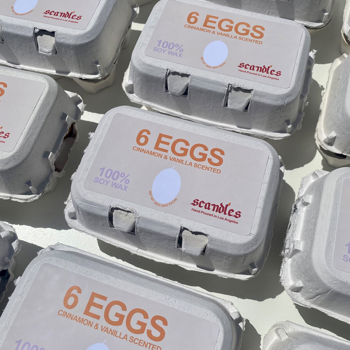 Egg Candles - 6 Pack Box - Knife Shift