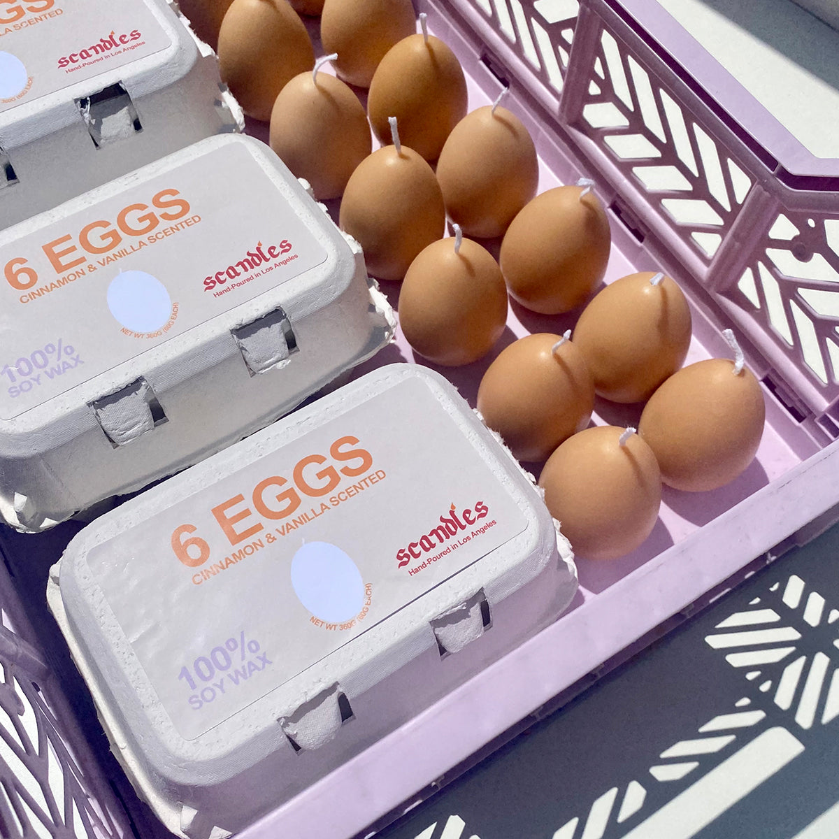Egg Candles - 6 Pack Box - Knife Shift