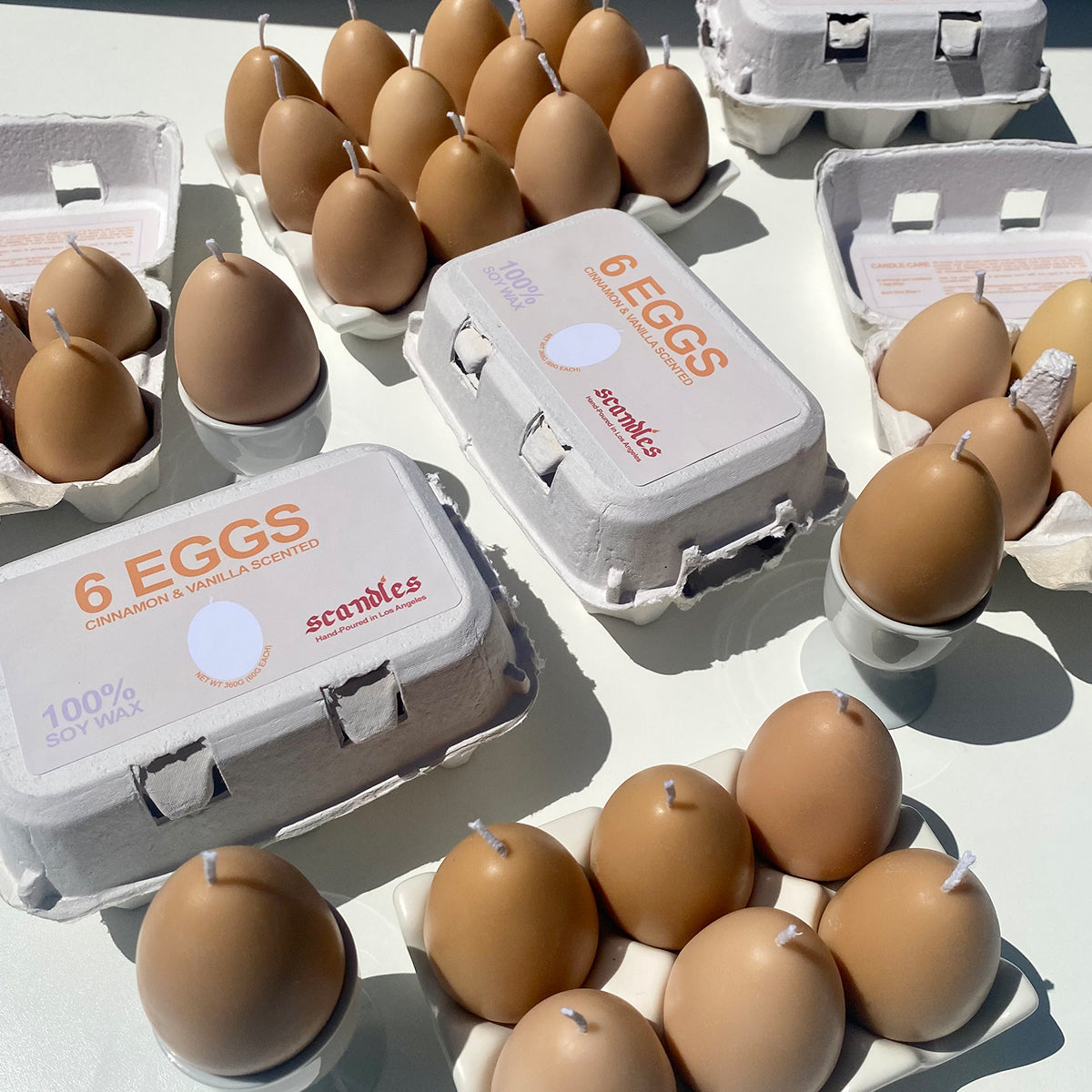 Egg Candles - 6 Pack Box - Knife Shift