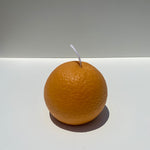 Large Orange Candle - Knife Shift