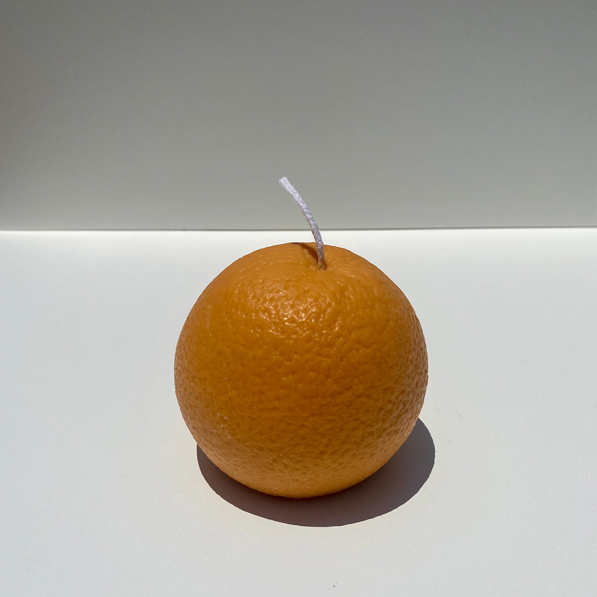 Large Orange Candle - Knife Shift