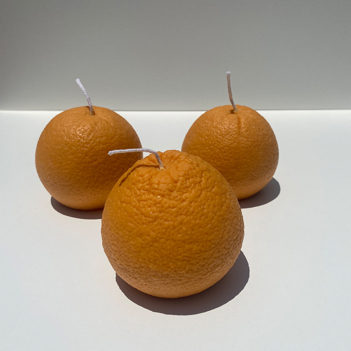 Large Orange Candle - Knife Shift