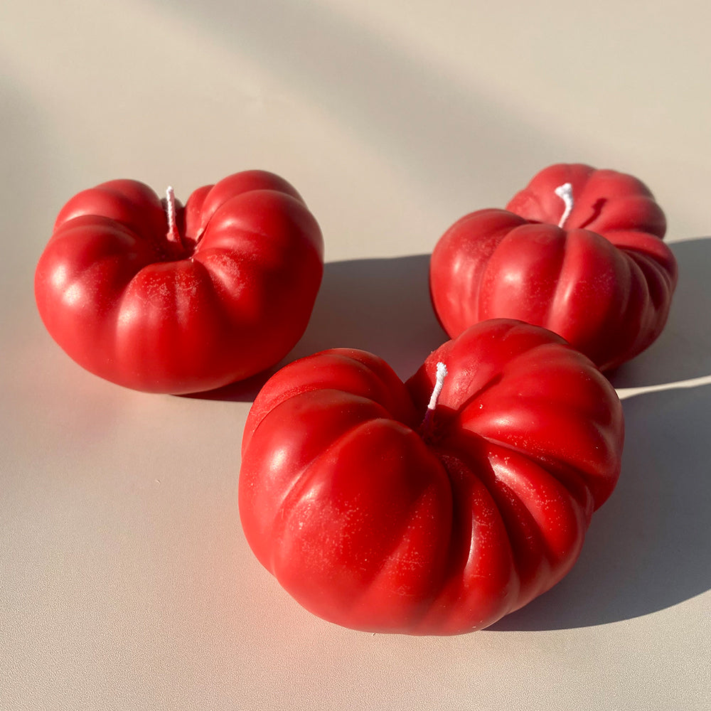 Heirloom Tomato Candle - Red - Knife Shift