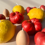 Heirloom Tomato Candle - Red - Knife Shift