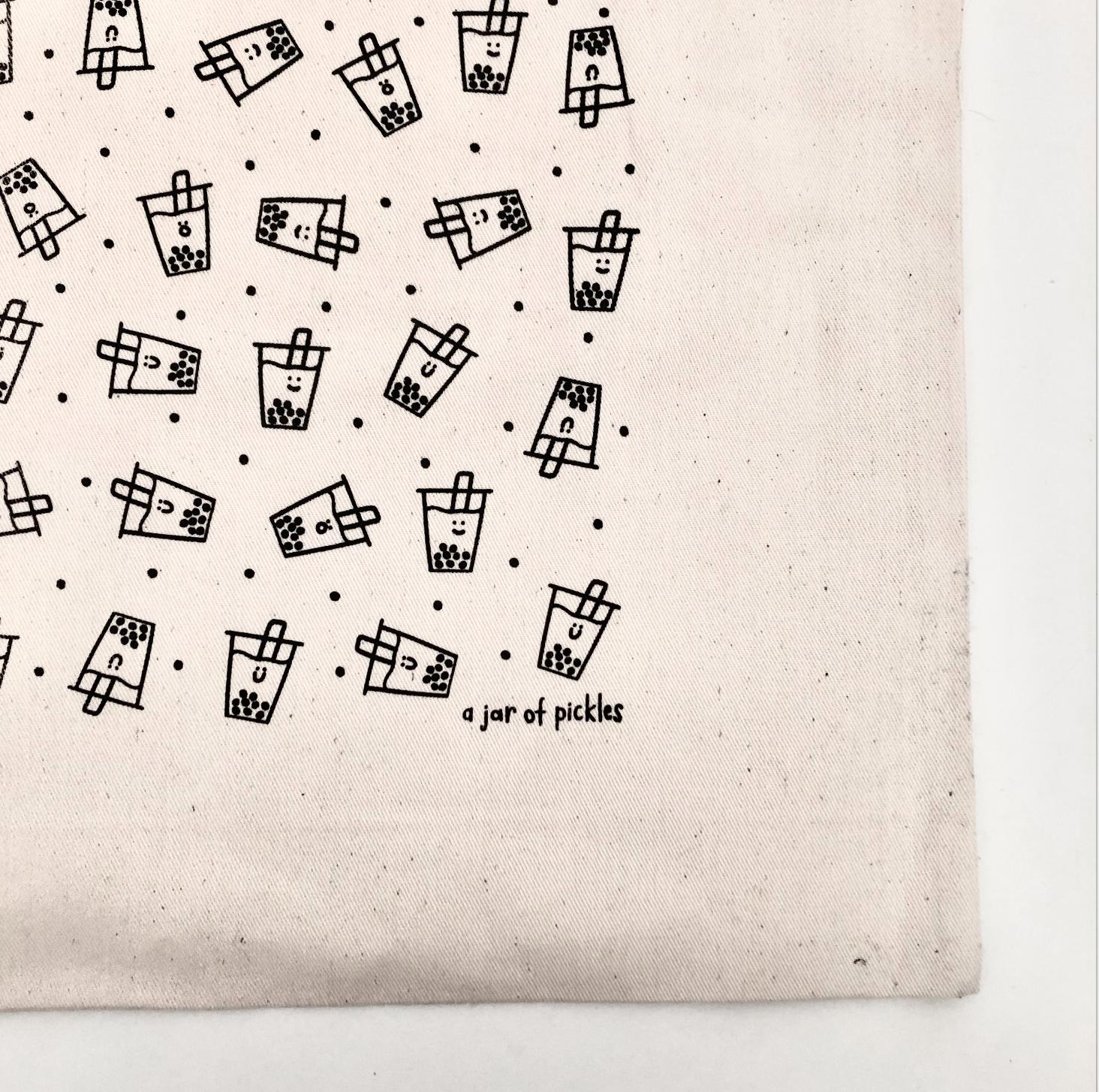 A Jar Of Pickles Boba Tote - Thumbnail 3