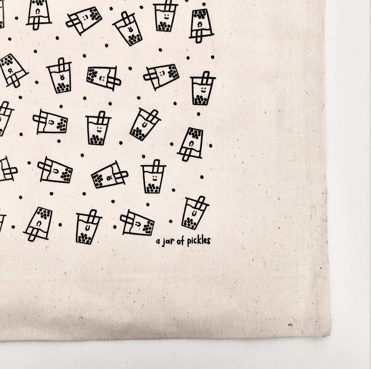 Boba Cotton Tote - Knife Shift