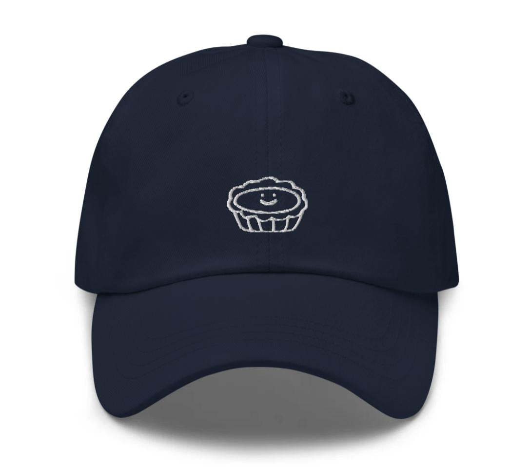 Dan Tat Egg Tart Embroidered Baseball Cap - Knife Shift