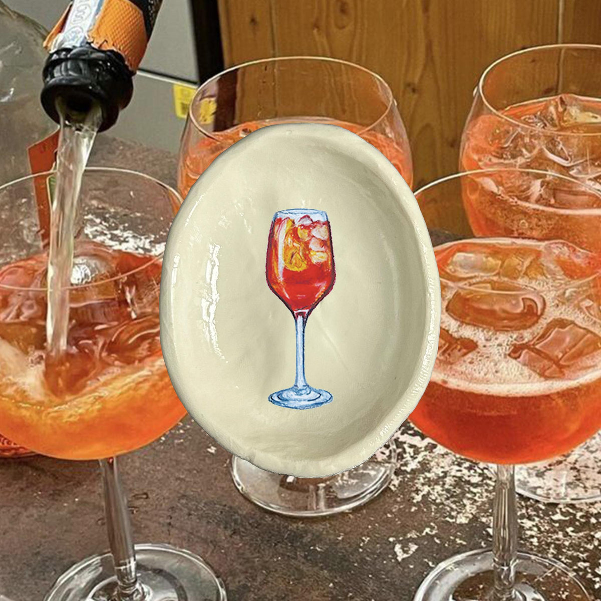 Aperol Spritz Dish - Knife Shift