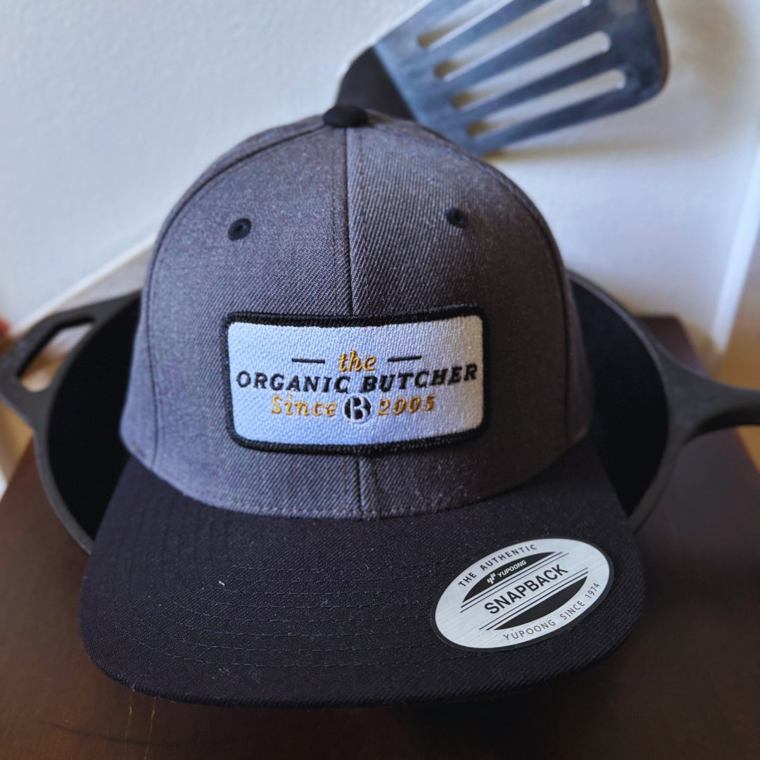 The Organic Butcher Snapback Hat - Knife Shift