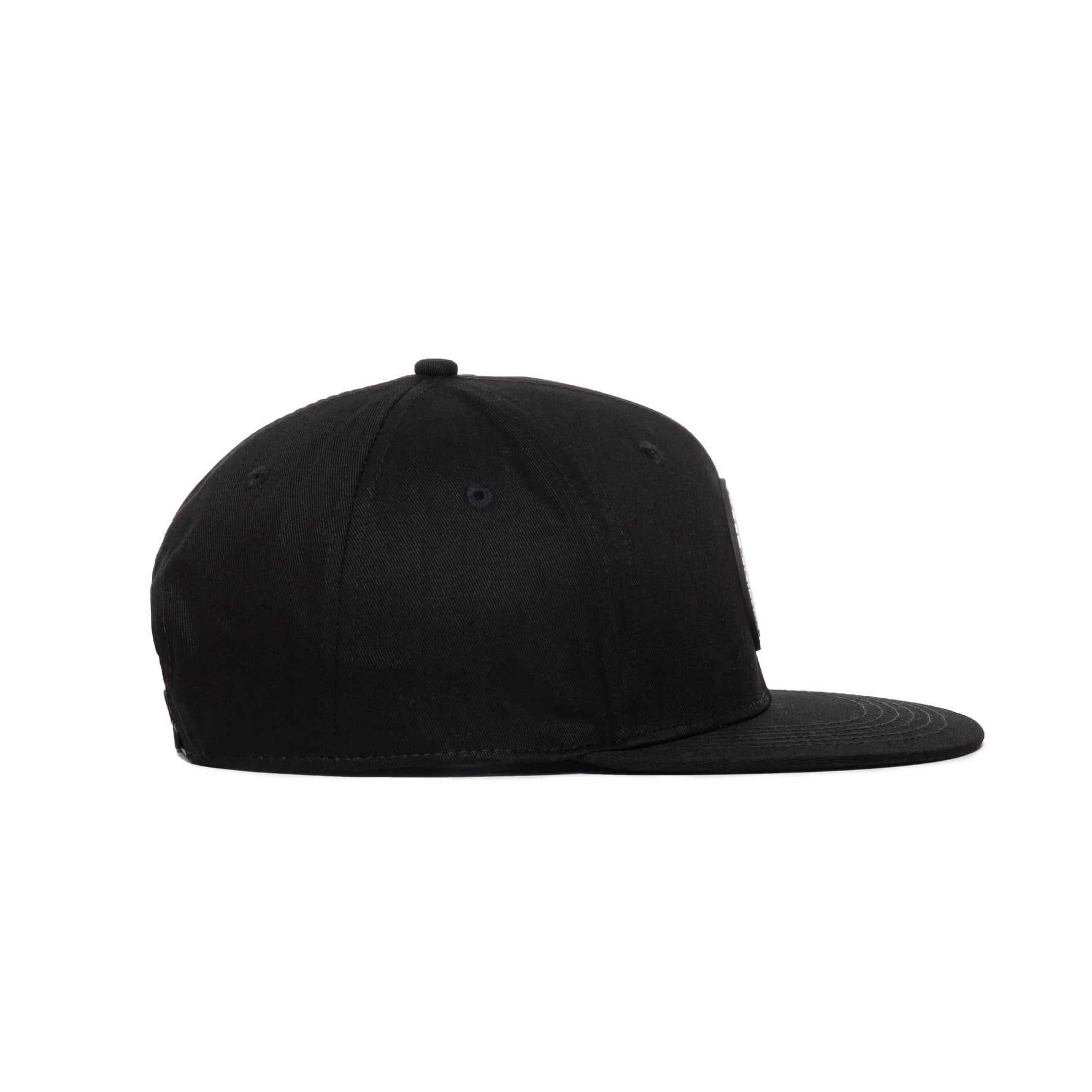 Black Flat Brim Hat - Knife Shift