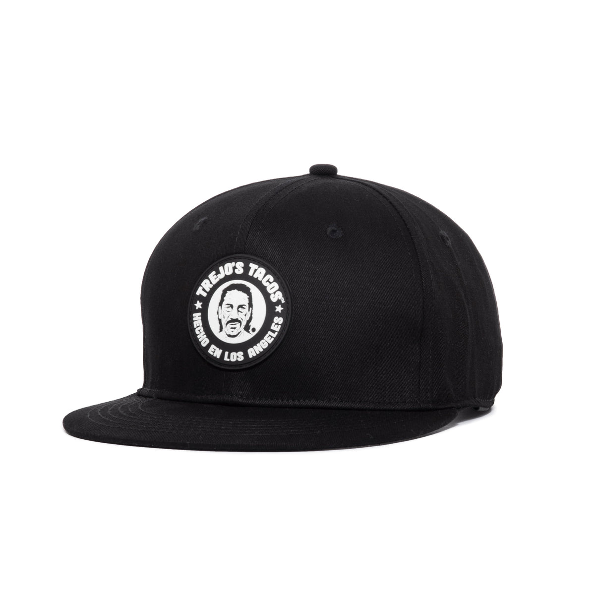 Black Flat Brim Hat - Knife Shift