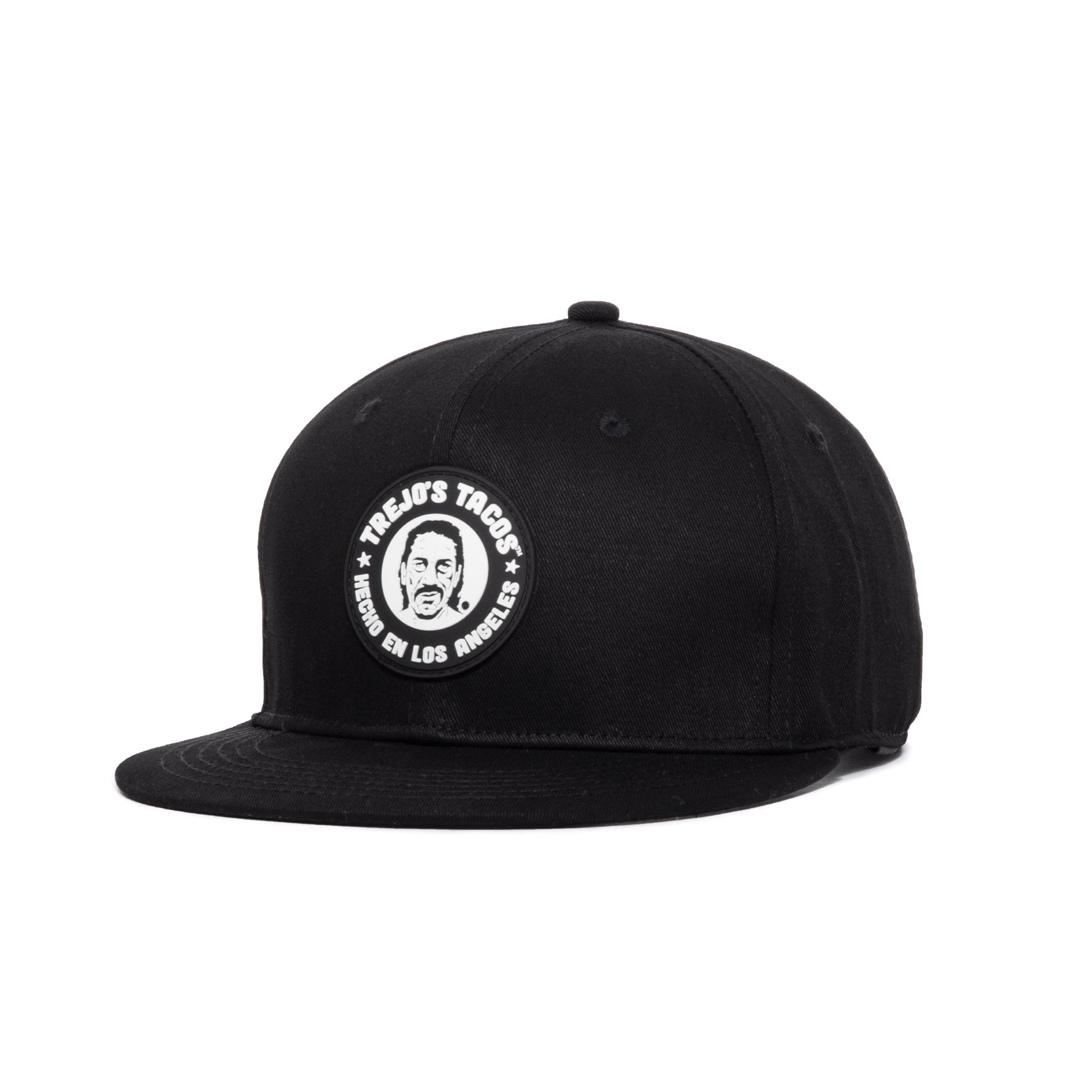 Black Flat Brim Hat - Knife Shift