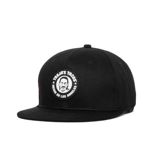 Black Flat Brim Hat - Knife Shift