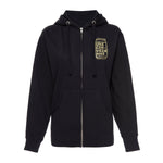 Black Zip-Up Hoodie (Trejo's Cerveza) - Knife Shift