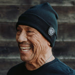 Black Cuffed Beanie (Trejo's Tacos) - Knife Shift