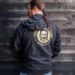 Black Zip-Up Hoodie (Trejo's Cerveza) - Knife Shift