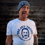 Classic White T-Shirt (Trejo's Tacos) - Knife Shift