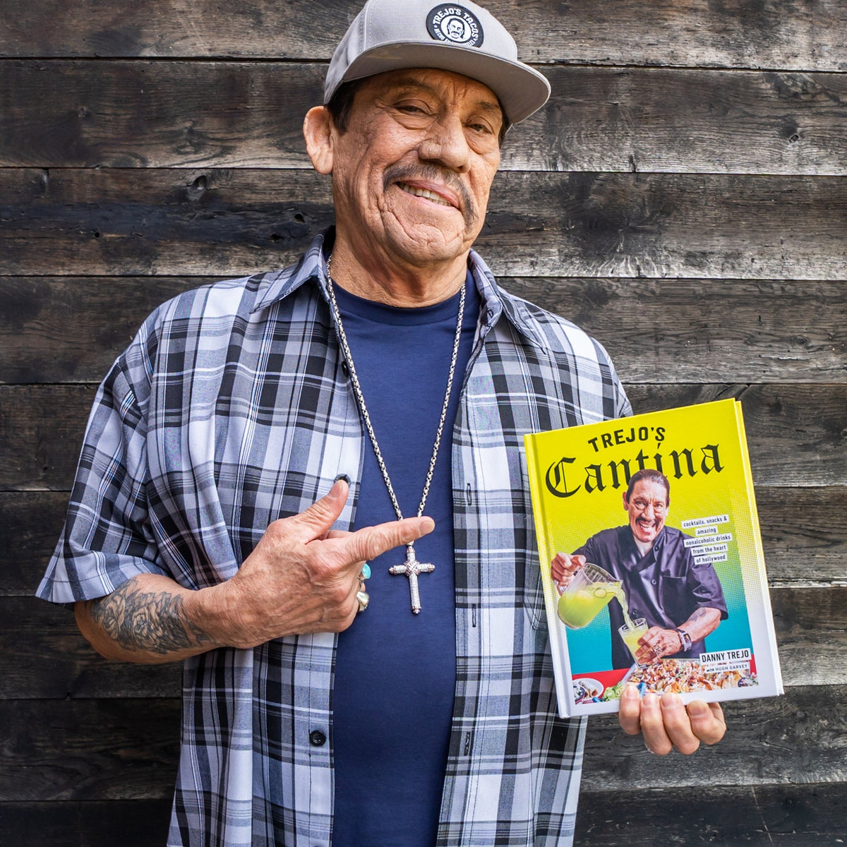 Trejo's Cantina Cookbook signed by Danny Trejo - Knife Shift