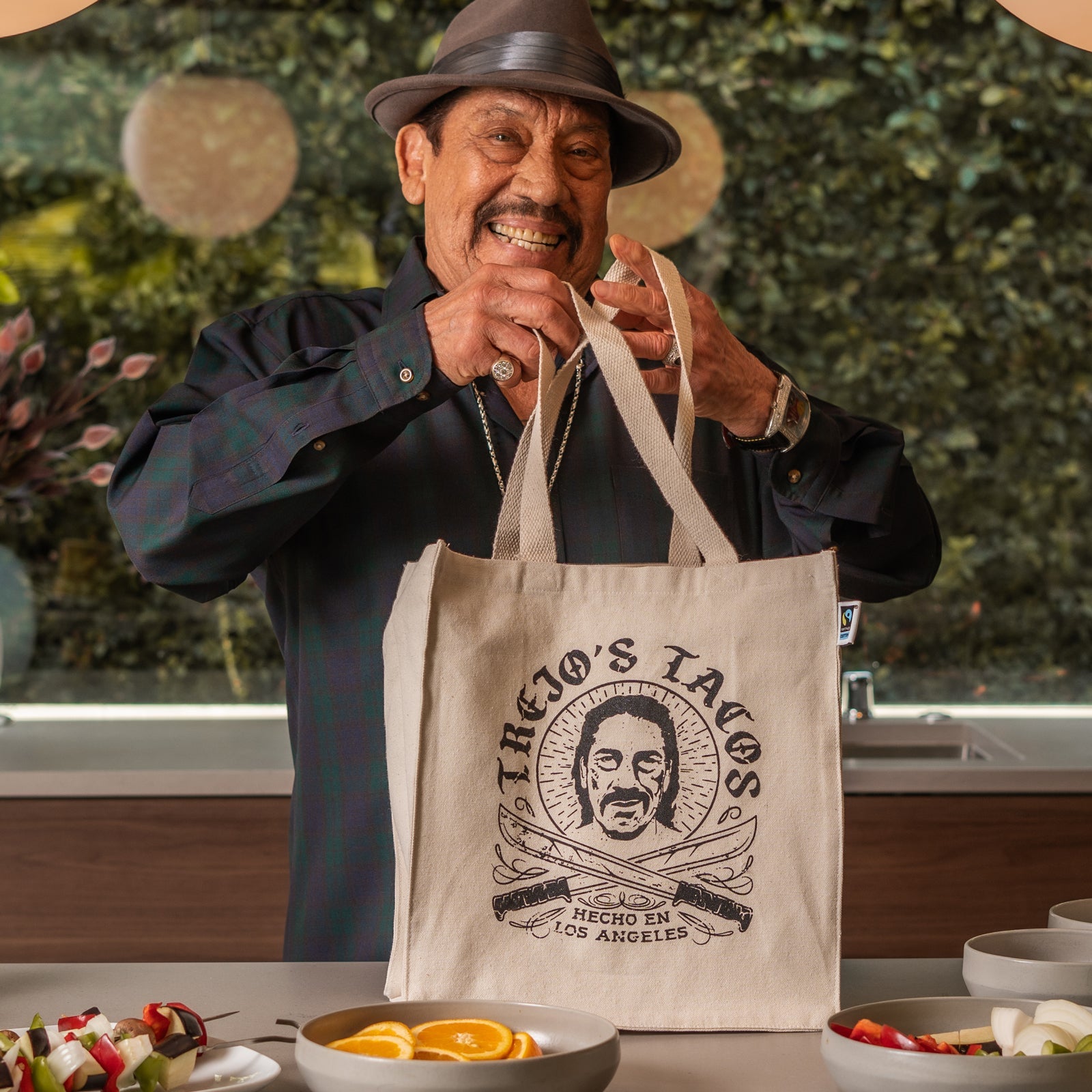 Canvas Tote with Machete Logo - Knife Shift