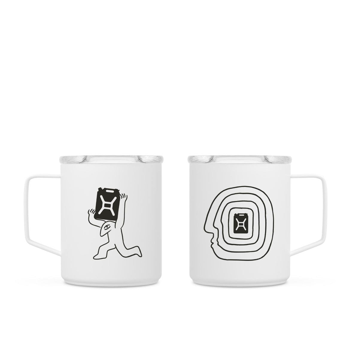 Efdot - 12oz Camp Mug - Knife Shift