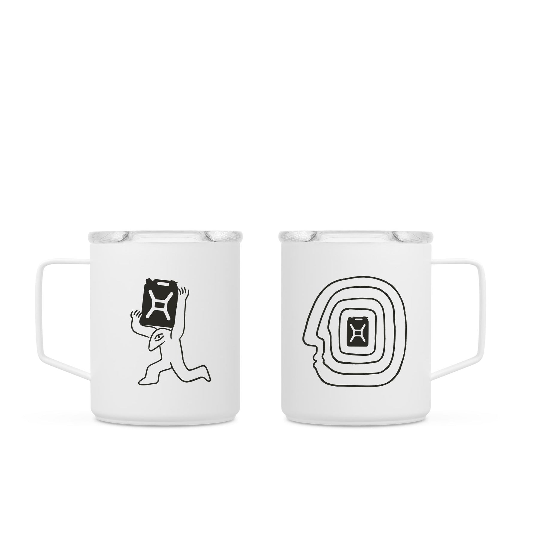 Efdot - 12oz Camp Mug - Knife Shift