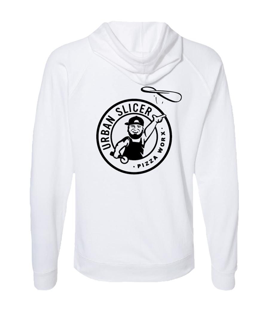 Hoodie - WHITE - Knife Shift