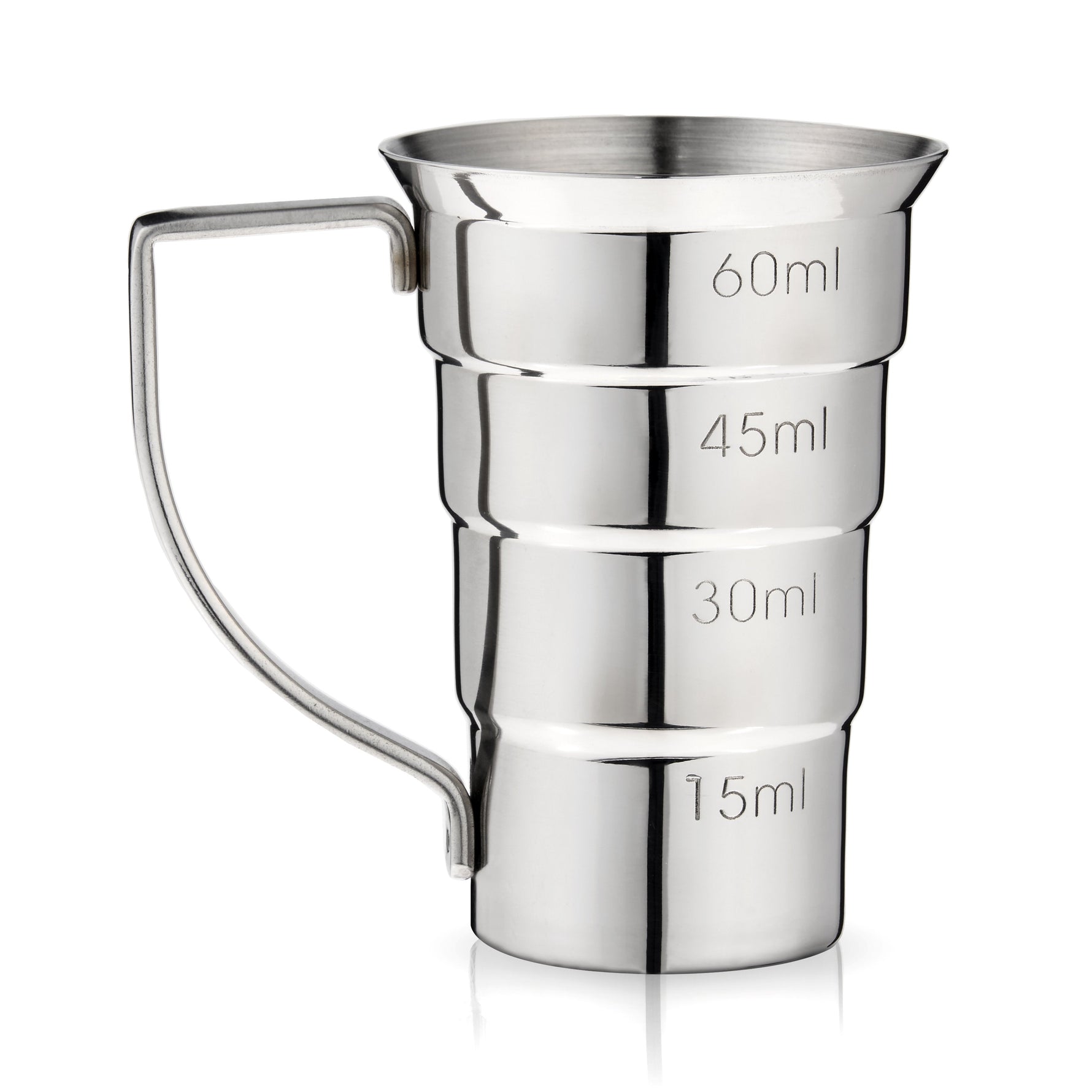 Stainless Steel Stepped Jigger - Knife Shift