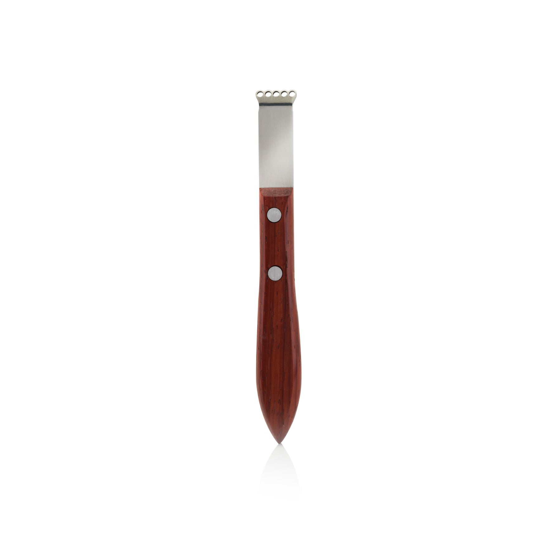 Professional Citrus Zester with Acacia Wood Handle - Knife Shift