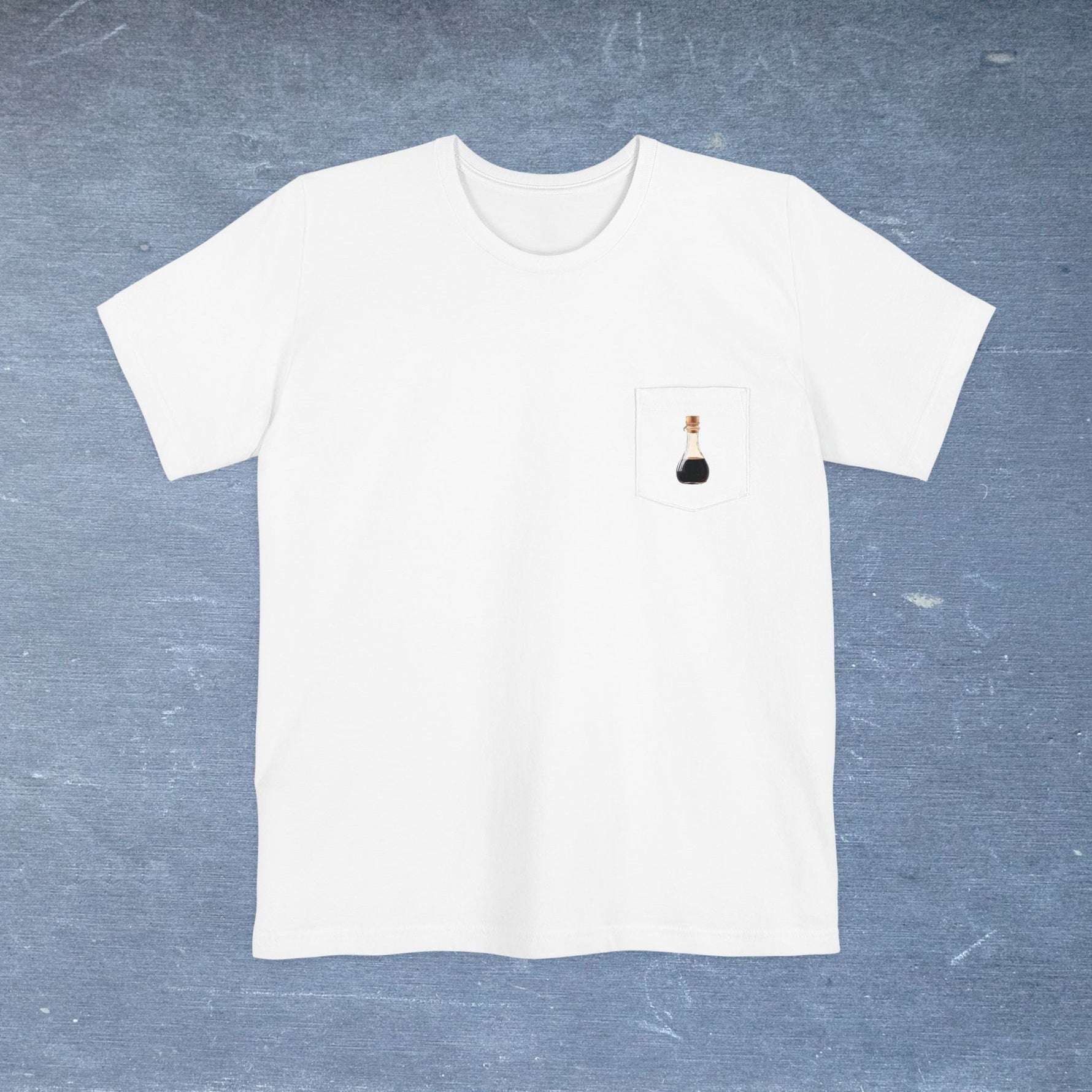 Aceto Balsamico di Modena Map - Pocket T-shirt-T-Shirt-gift ideas for foodies-Knife Shift